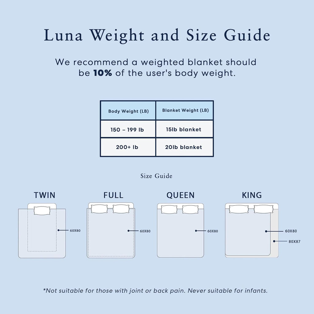 Cooling Weighted Blankets for Adults - 100% Lyocell Rayon Soft Blanket Back to School Dorm Room Essentials - Travel Relaxation Gifts - [15Lb Queen 60" X 80"] [Blush] - Imported
